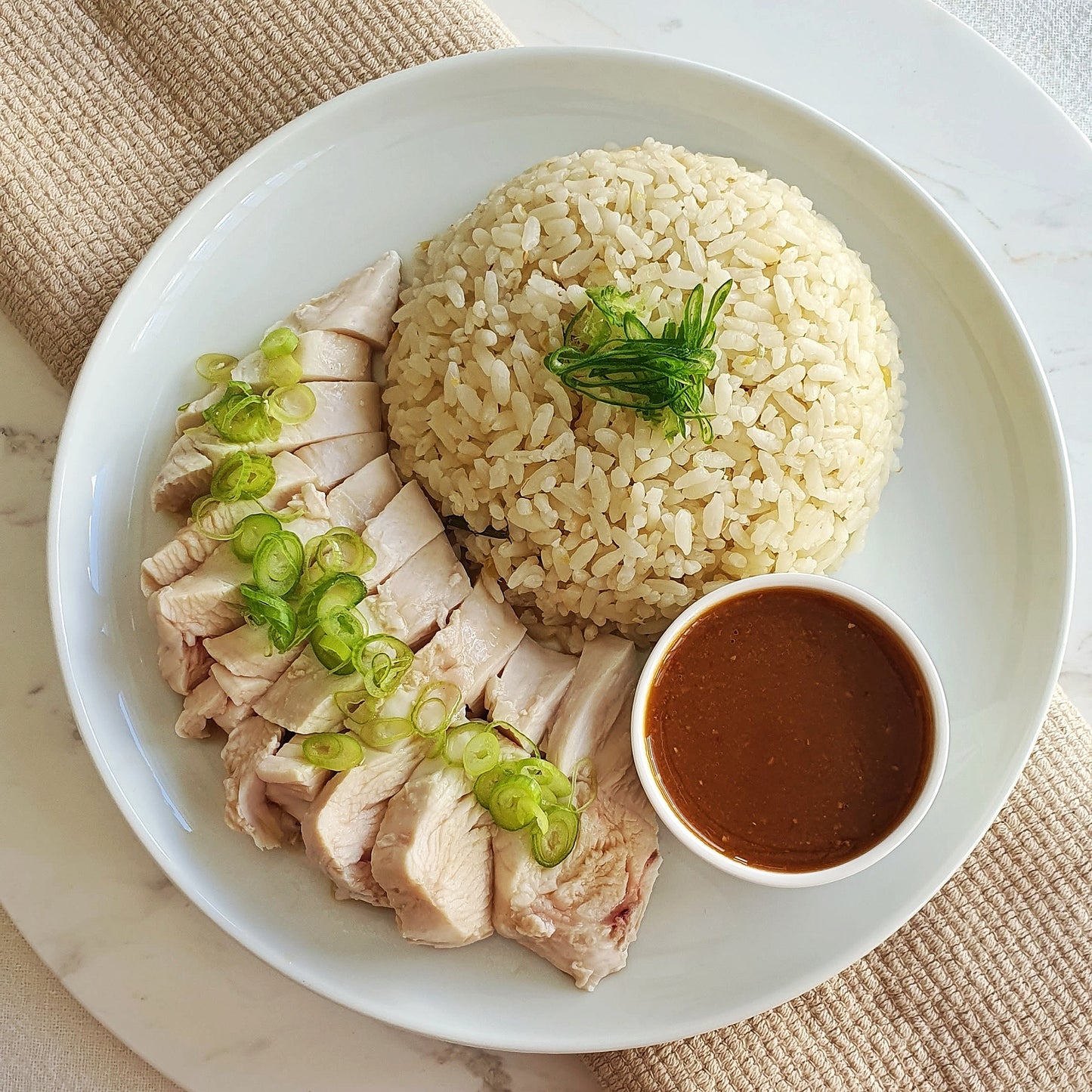 Thai Chicken Rice (Khao Man Gai)