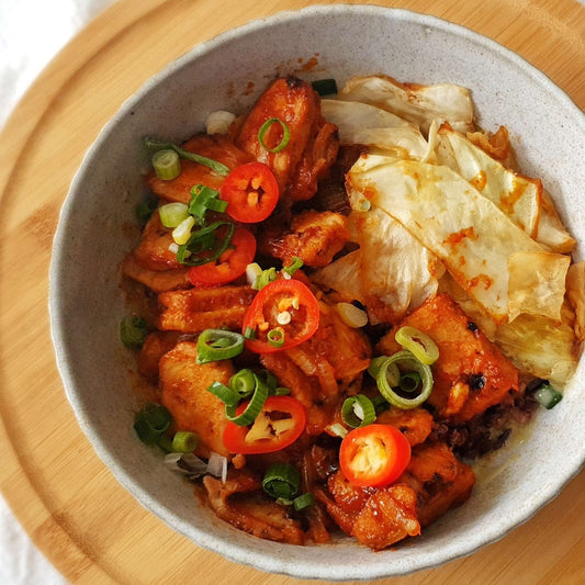 Spicy Tempeh Bulgogi